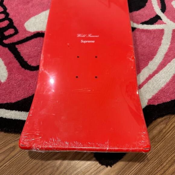 Supreme Uncut Box Logo Skateboard Deck - Red - Picture 3 of 4